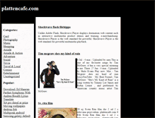 Tablet Screenshot of plattencafe.com